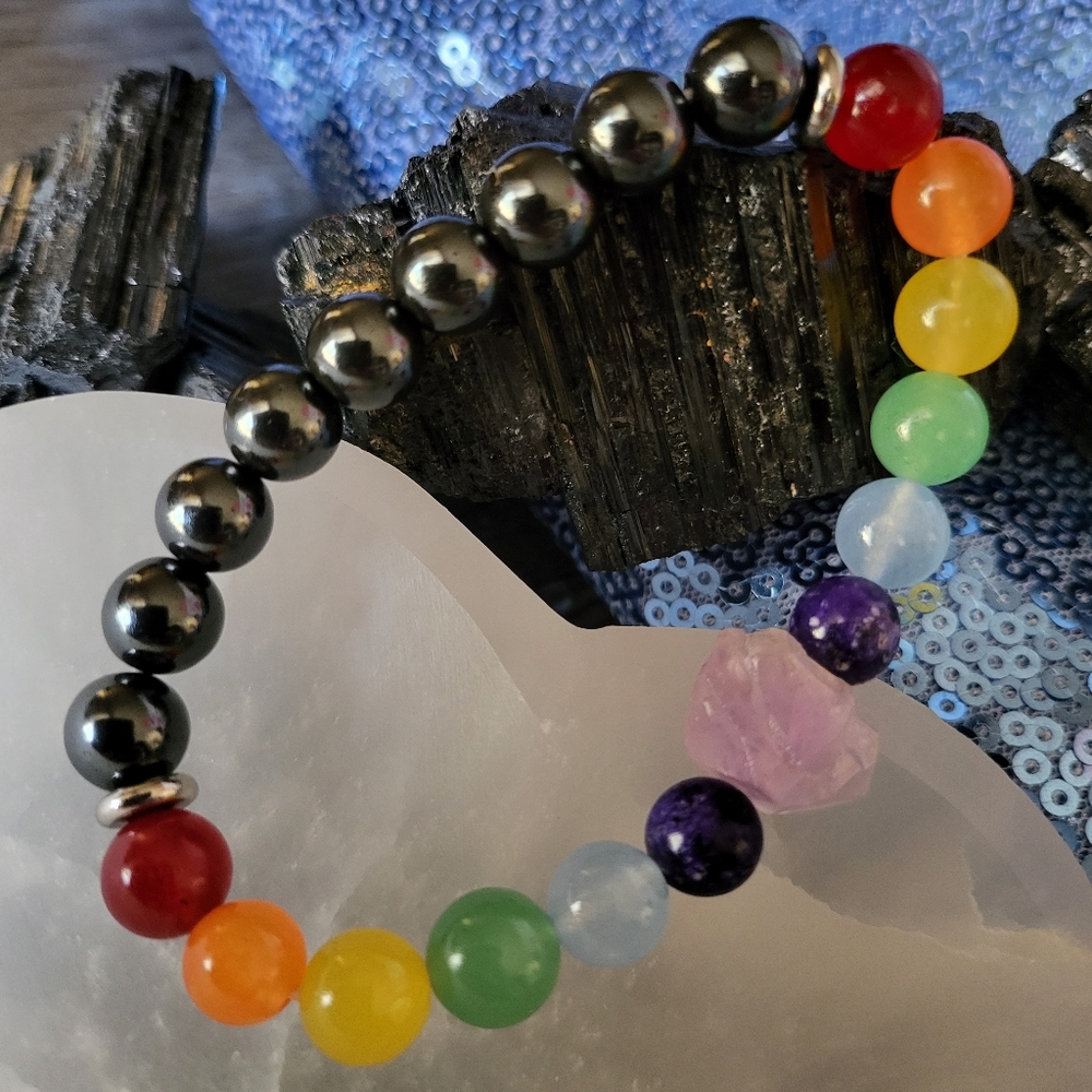 Hematite Chakra bracelet